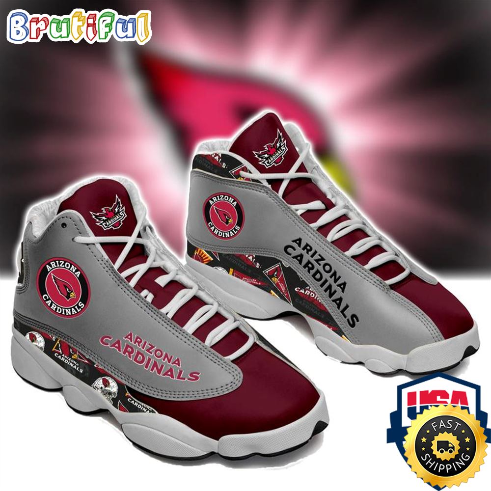 Arizona Cardinals Nfl Ver 1 Air Jordan 13 Sneaker