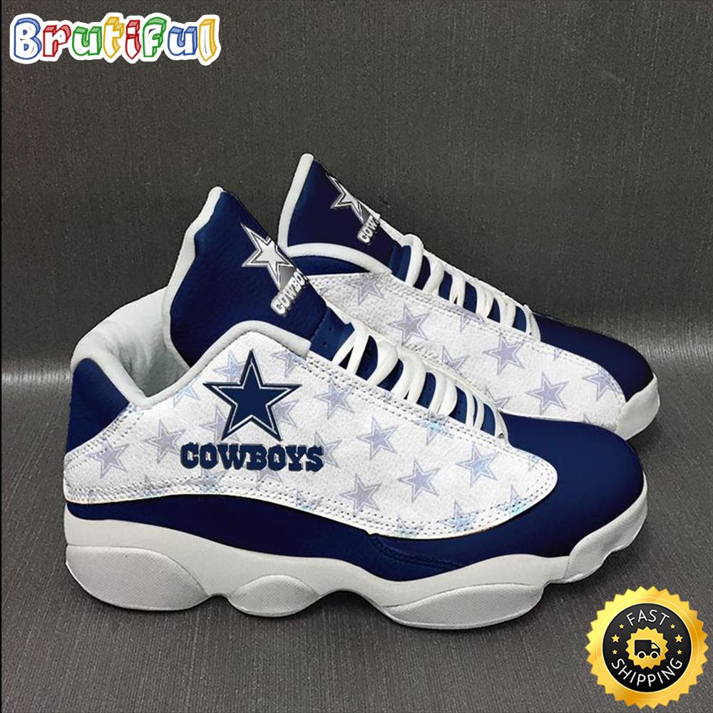 Dallas Cowboys Nfl Ver 2 Air Jordan 13 Sneaker