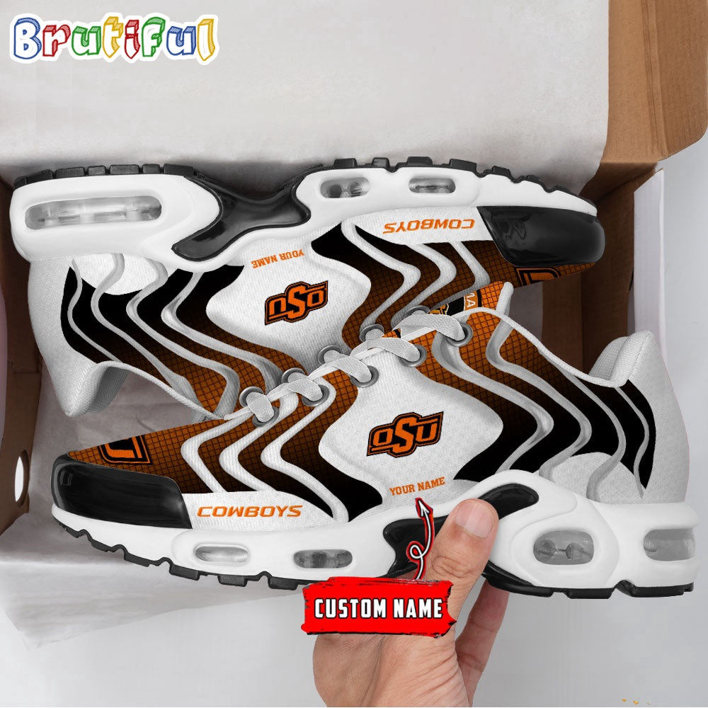 NCAA Oklahoma State Cowboys Logo Football Team Design Air Max Plus Shoes