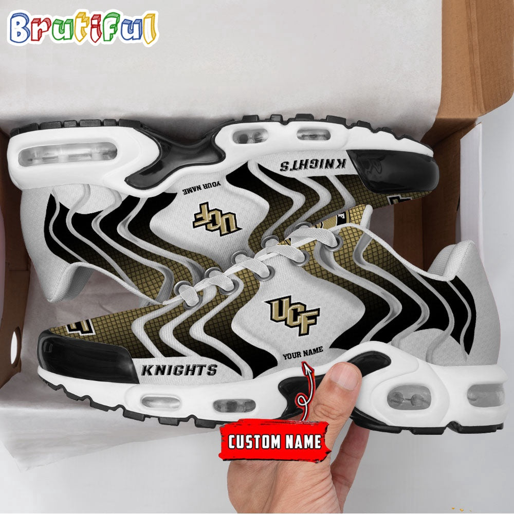 NCAA UCF Knights Logo Football Team Design Air Max Plus Shoes