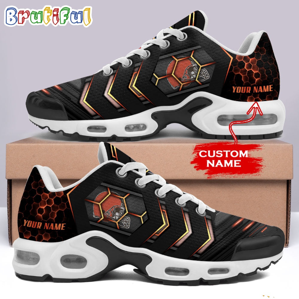 NFL Cleveland Browns Football Air Max Plus Shoes