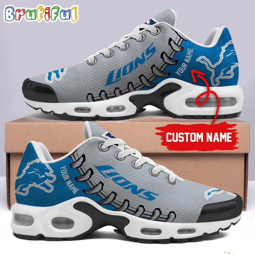 NFL Detroit Lions Custom Air Max Plus Shoes
