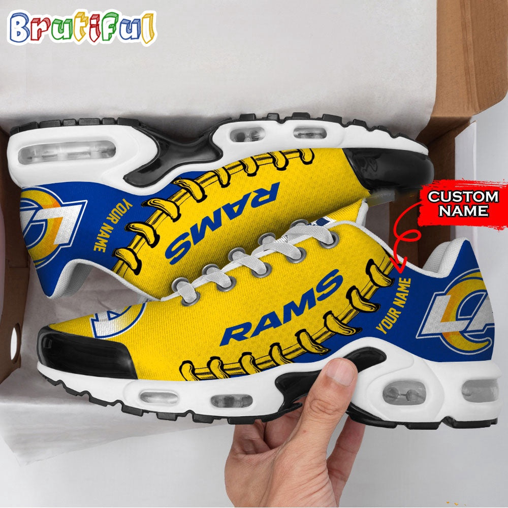 NFL Los Angeles Rams Custom Air Max Plus Shoes