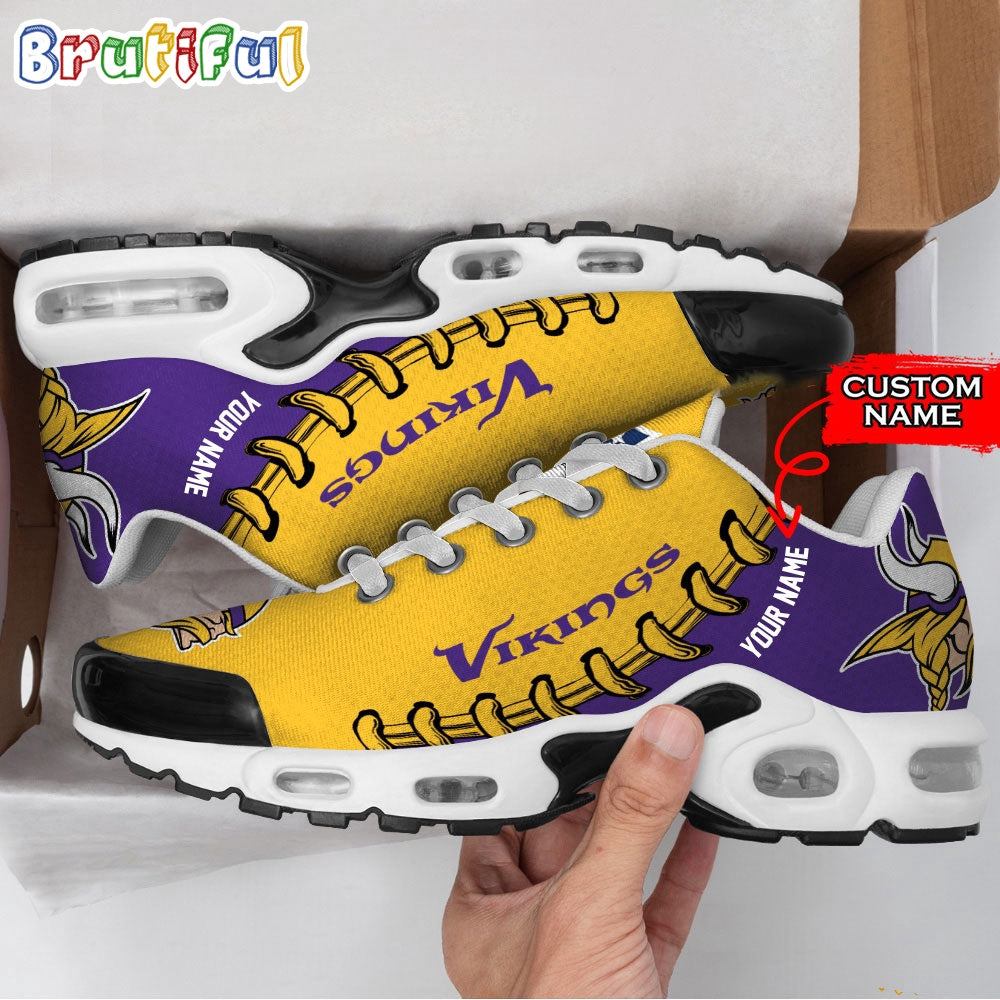 NFL Minnesota Vikings Custom Air Max Plus Shoes
