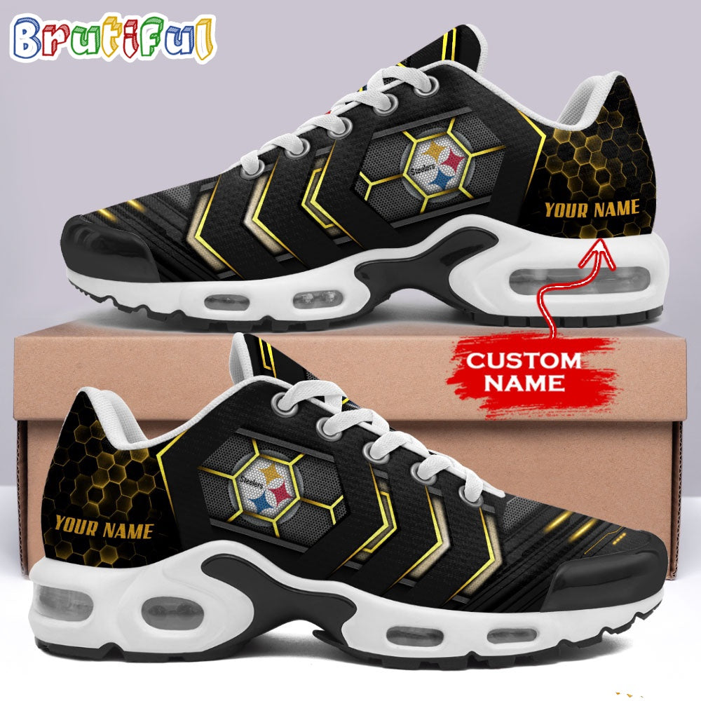 NFL Pittsburgh Steelers Football Air Max Plus Shoes