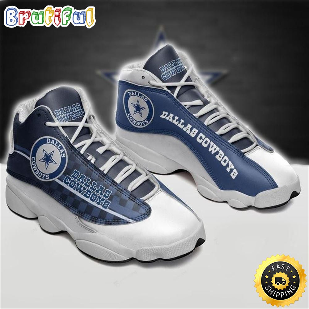 NFL Dallas Cowboys Air Jordan 13 Shoes V4