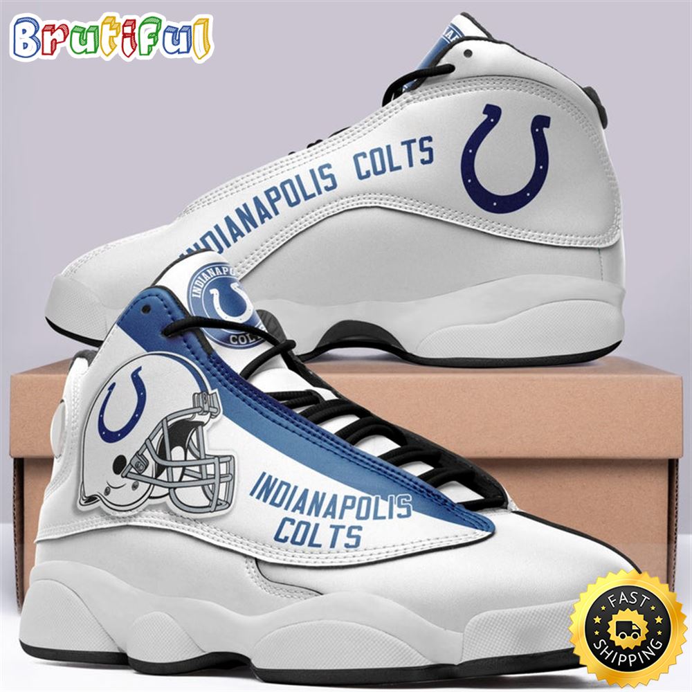NFL Indianapolis Colts Air Jordan 13 Shoes