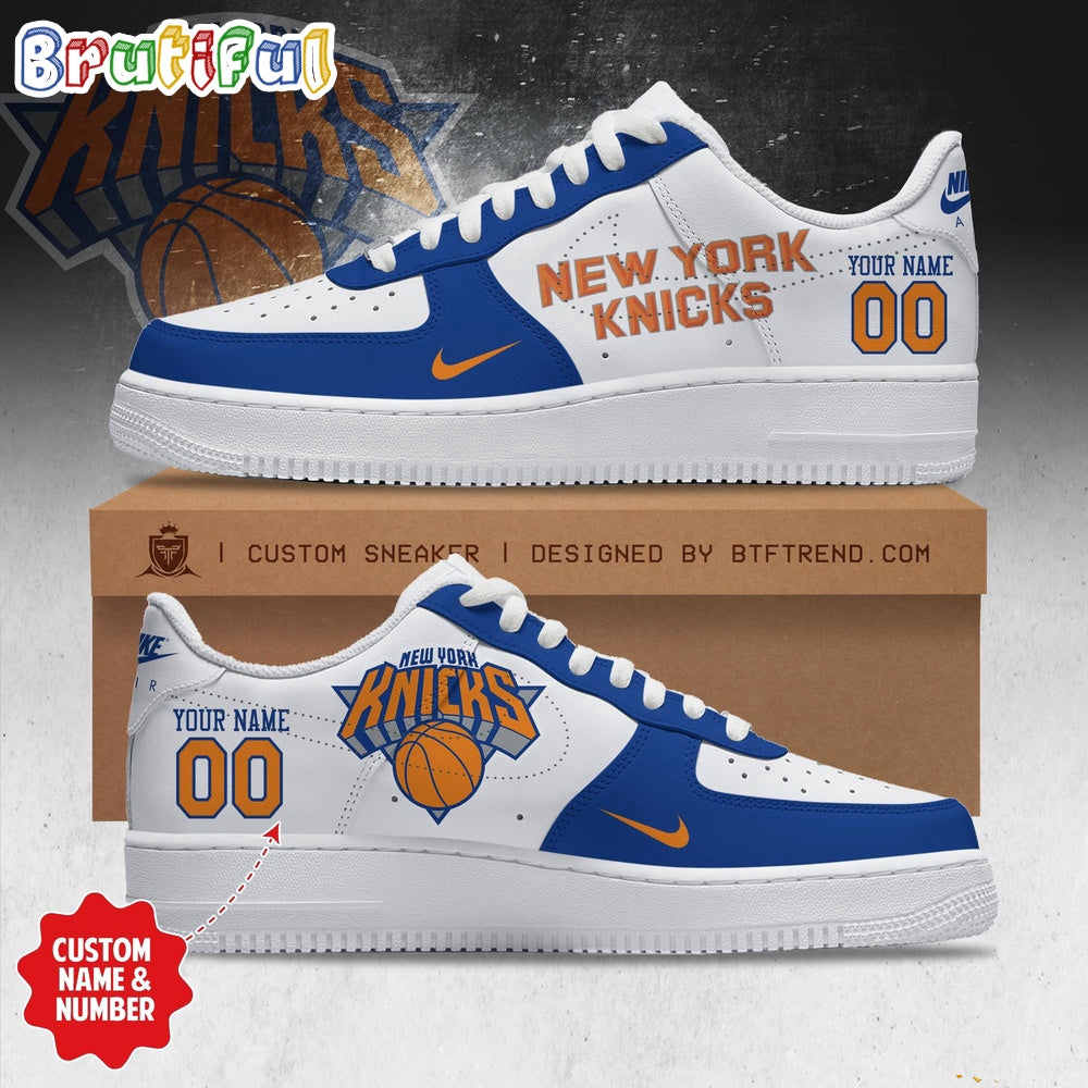 New York Knicks Air Foce 1 Shoes Sneaker