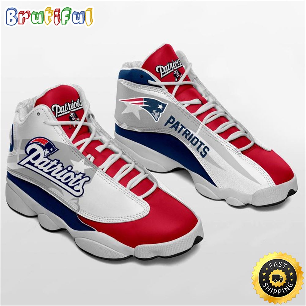 New England Patriots Nfl Ver 6 Air Jordan 13 Sneaker