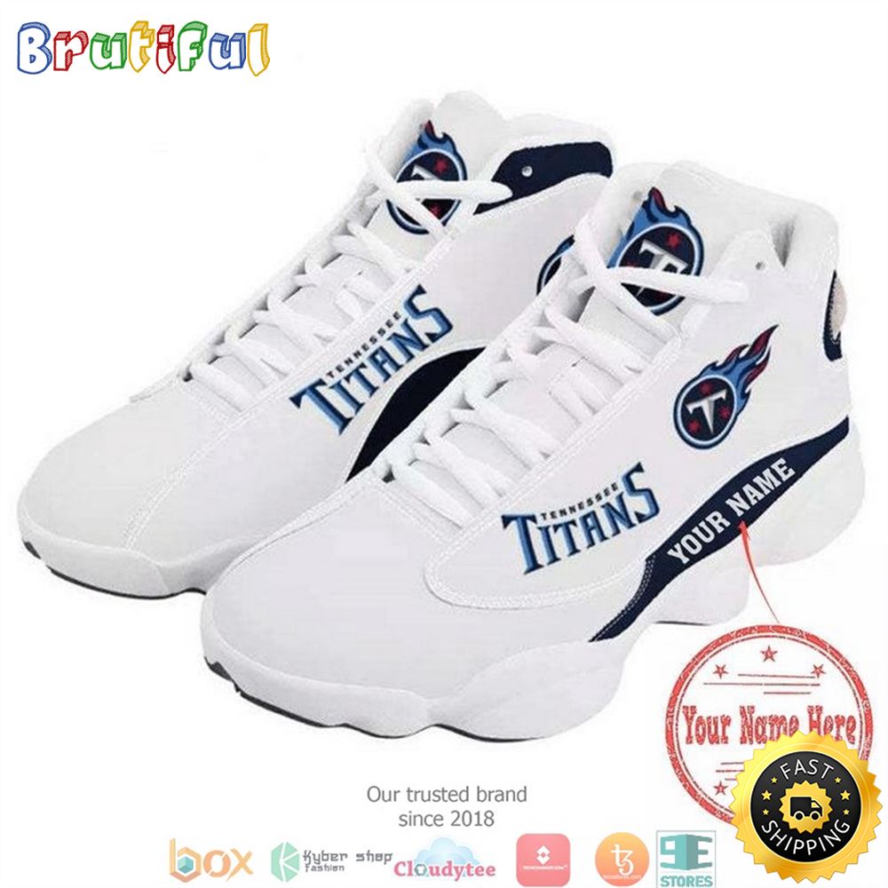 Personalized Tennessee Titans Football Nfl Air Jordan 13 Sneaker Shoes