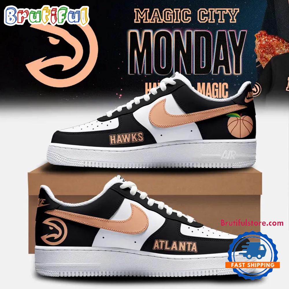 Atlanta Hawks Magic City True To Atlanta 2026 Air Force 1 Shoes Sneaker