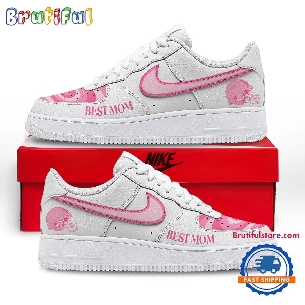 Cleveland Browns NFL Mother Day Best Mom Air Force 1 Shoes Sneaker