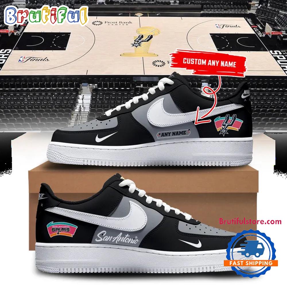 San Antonio Spurs FINALS NBA 2026 Air Force 1 Shoes Sneakers